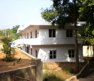 The library building at the Kshetra