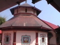 Garba griha of Shri Mahalasa Temple from behind