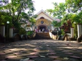 Shri Mahalasa Narayani Temple from the front in 2015